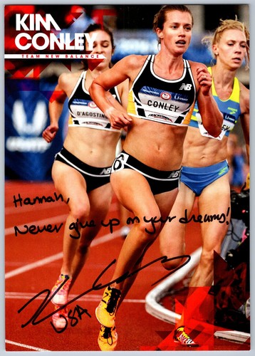 Kim conley autographed - kim, photo