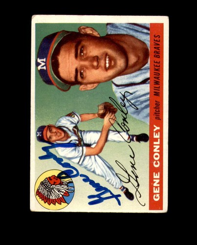 Gene conley signed - conley,